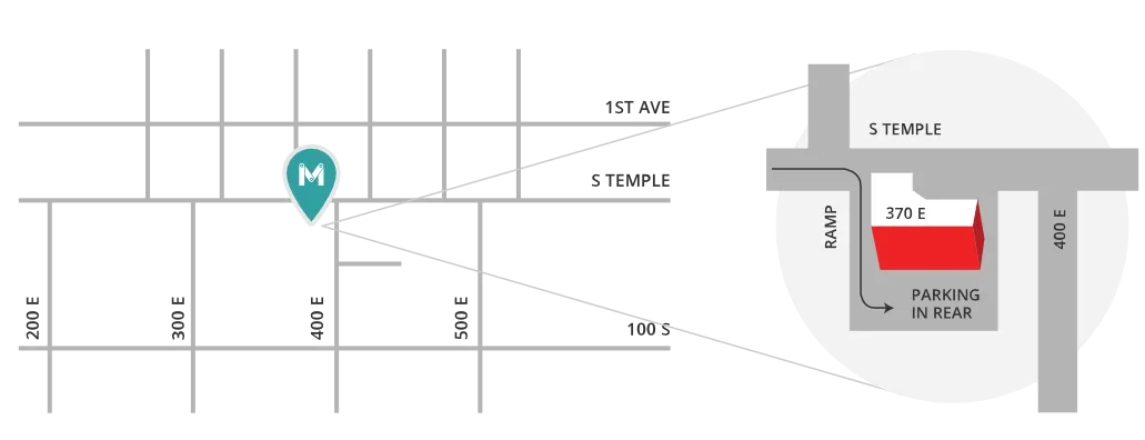 Downtown location map image