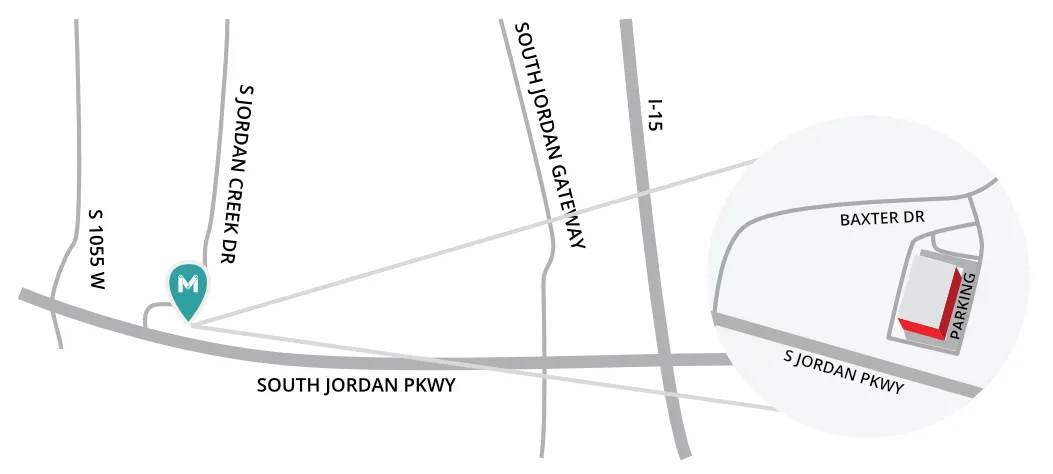 South Jordan location map image